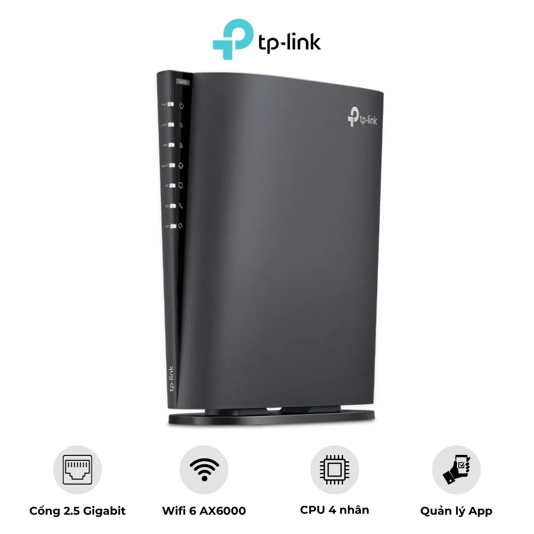 Router Wi-Fi 6 TP-LINK Archer AX80 cổng 2.5G 8 luồng - AKIA Smart Home