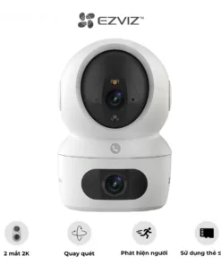 Camera 2 mắt trong nhà Ezviz H7c Dual - AKIA Smart Home