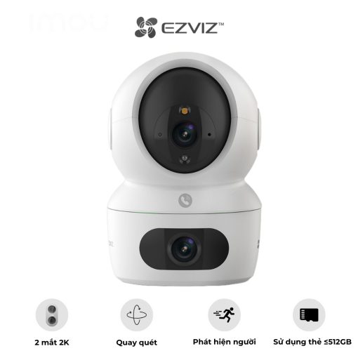 Camera 2 mắt trong nhà Ezviz H7c Dual - AKIA Smart Home