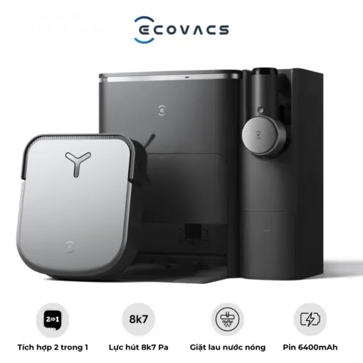 Robot Ecovacs Deebot X2 Combo 2 trong 1 - AKIA Smart Home