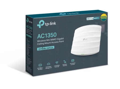 Access Point Wi-Fi TP-Link EAP225 Gigabit AC1350 MU-MIMO - AKIA Smart Home