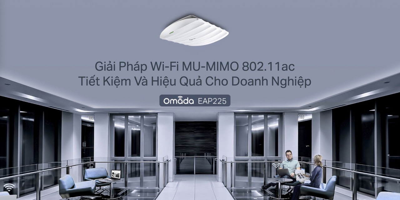 Access Point Wi-Fi Tp-Link Eap225 Gigabit Ac1350 Mu-Mimo - Akia Smart Home