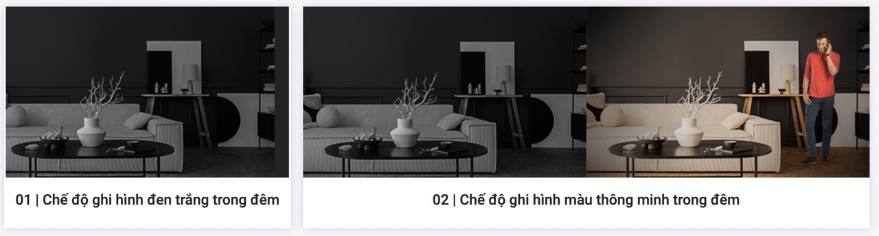 Camera 2 Mắt Trong Nhà Ezviz H7C Dual - Akia Smart Home