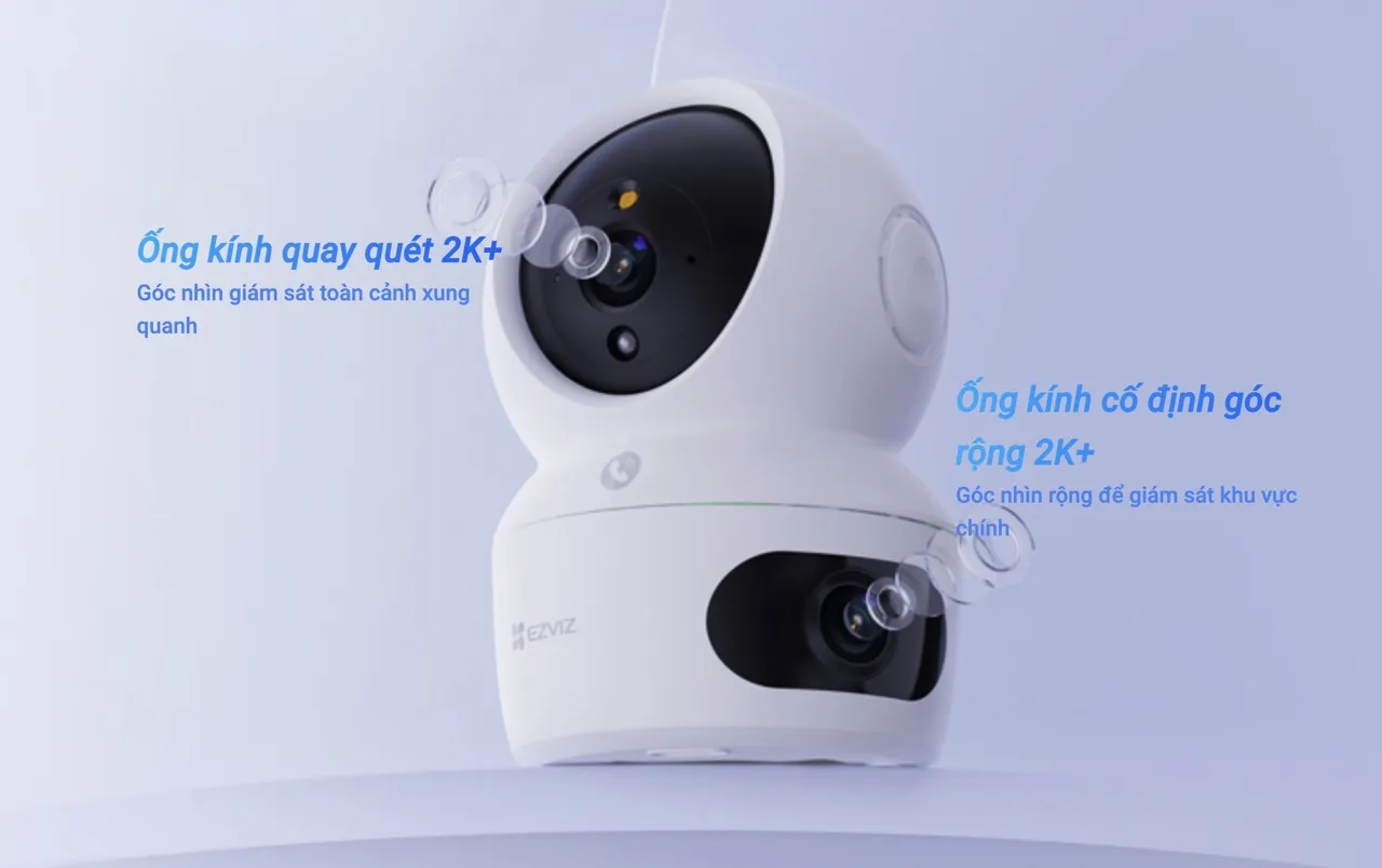 Camera 2 Mắt Trong Nhà Ezviz H7C Dual 4Mp+4Mp 12 Camera 2 Mắt Trong Nhà Ezviz H7C Dual - Akia Smart Home