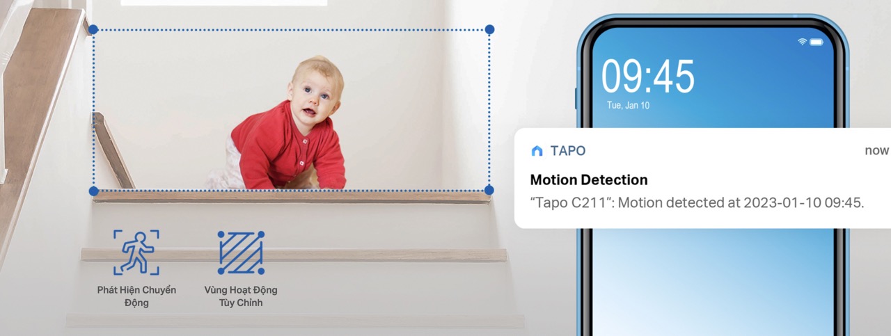 Camera Trong Nhà Tapo C211 2K 3Mp - Akia Smart Home