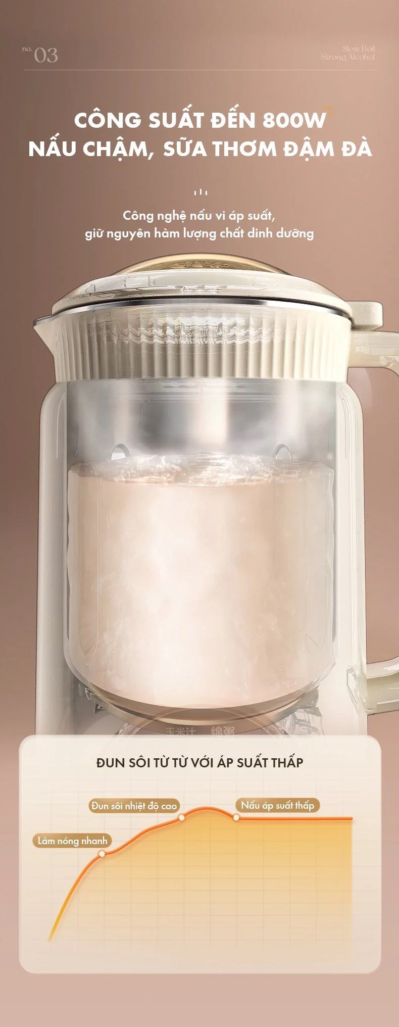 Máy Làm Sữa Hạt Bear Djj-D06W5 Đa Năng 8 Máy Làm Sữa Hạt Bear Djj-D06W5 Đa Năng - Akia Smart Home