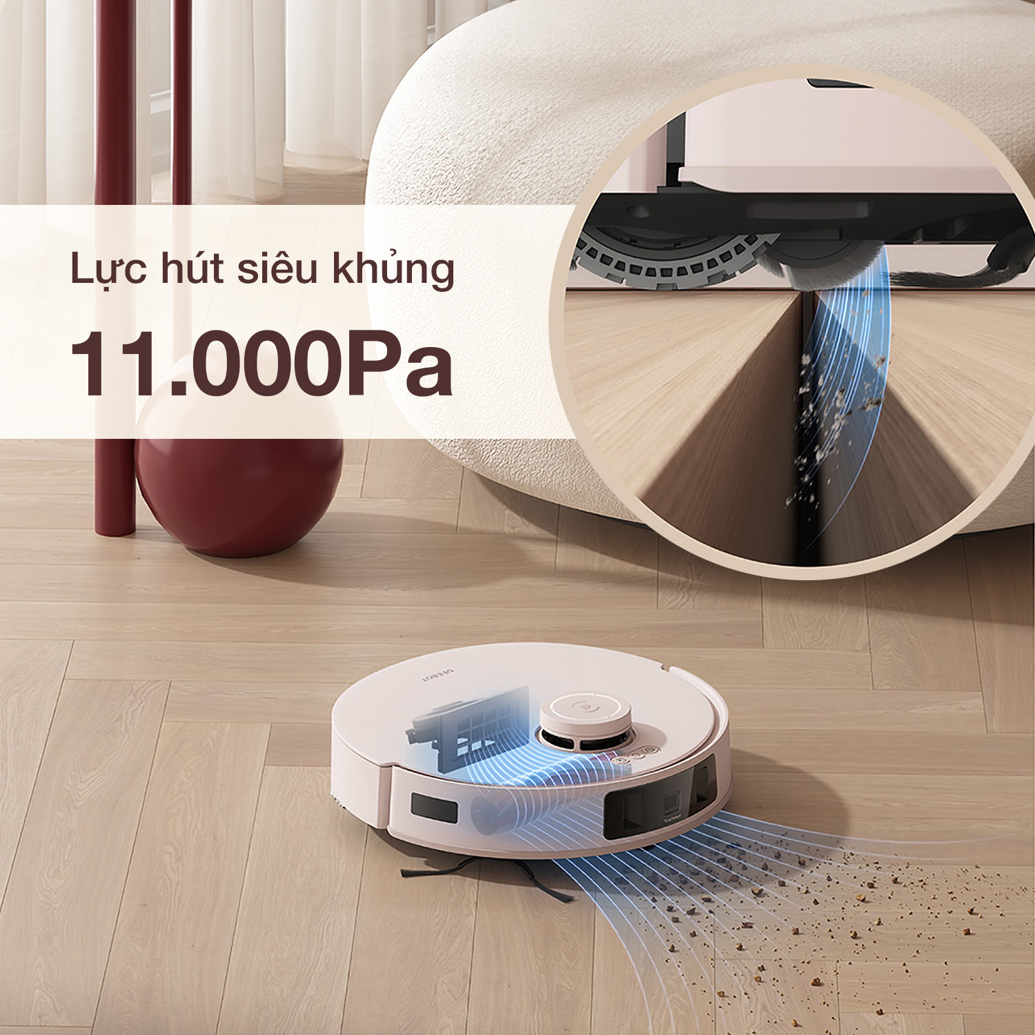 Robot Hút Bụi Lau Nhà Ecovacs T30 Pro Omni - Akia Smart Home