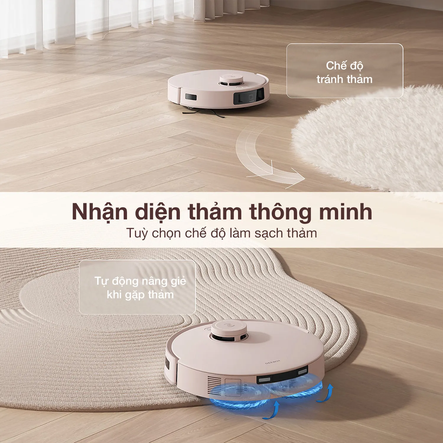 Robot Hút Bụi Lau Nhà Ecovacs T30 Pro Omni 22 Robot Hút Bụi Lau Nhà Ecovacs T30 Pro Omni - Akia Smart Home