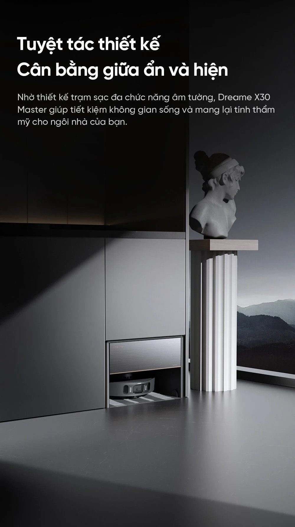 Robot Hút Bụi Lau Sàn Dreame X30 Master