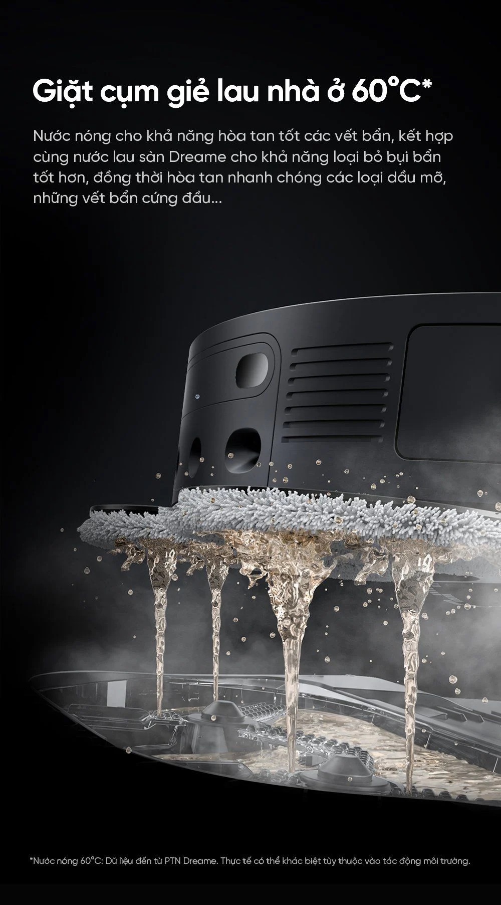 Robot Hút Bụi Lau Sàn Dreame X30 Master