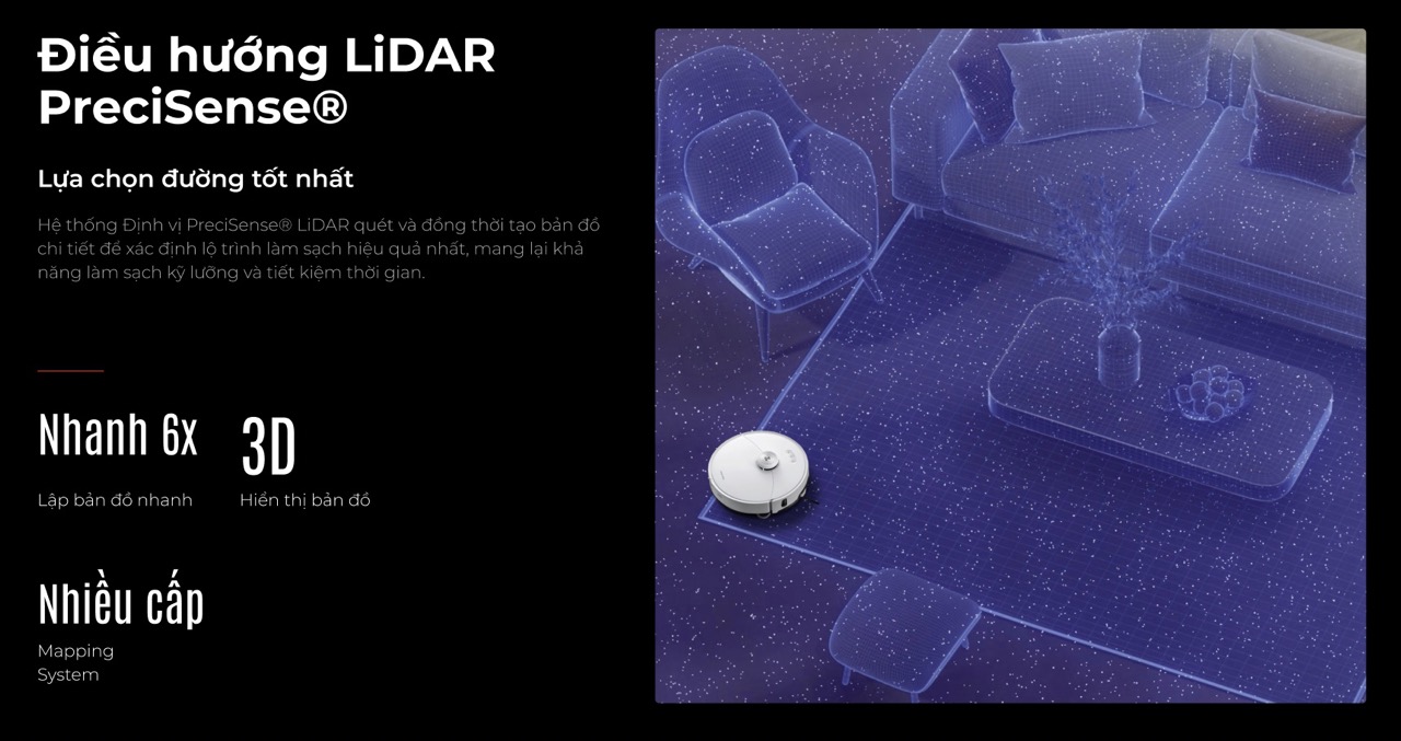 Robot Lau Nhà Hút Bụi Roborock S8 Maxv Ultra