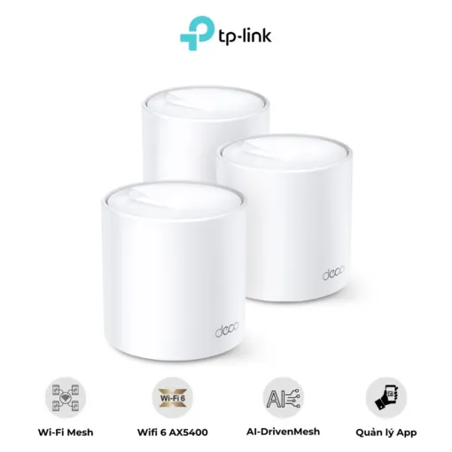 Router Wifi Mesh TP-Link Deco X60 AX5400 - AKIA Smart Home