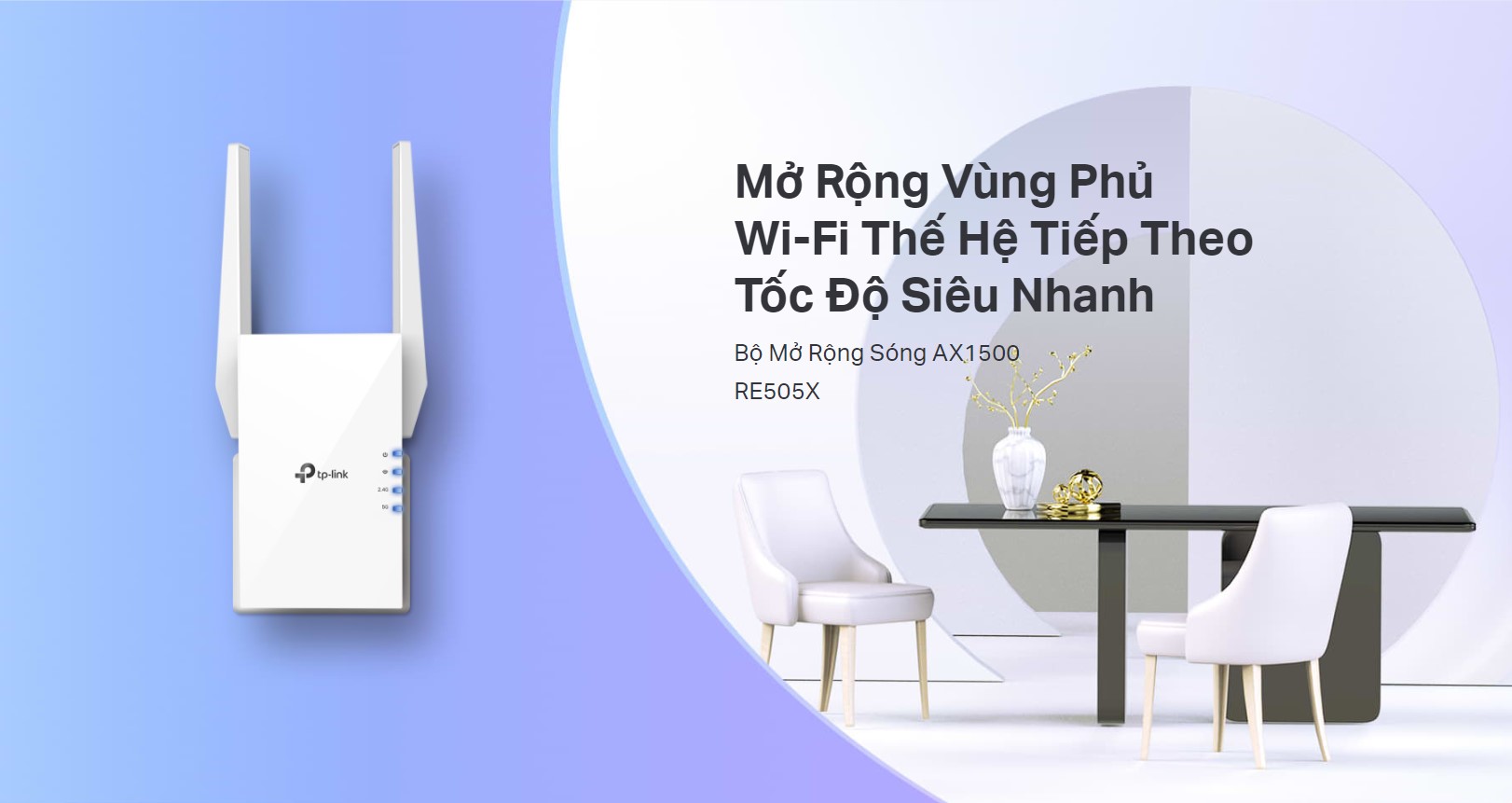 Bộ Mở Rộng Sóng Wifi 6 Tp-Link Re505X Ax1500 Bộ Mở Rộng Sóng Wifi 6 Tp-Link Re505X Ax1500