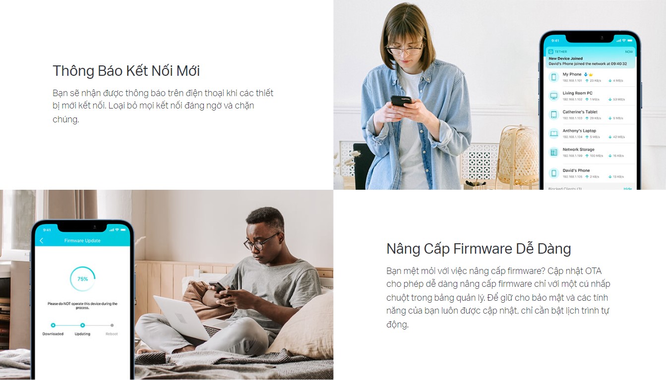 Bộ Phát Wifi Tp-Link Archer Ax55 Chuẩn Wifi 6 Ax3000 - Akia Smart Home