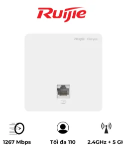 Bộ phát wifi âm tường RUIJIE RG-RAP1200(F) - AKIA