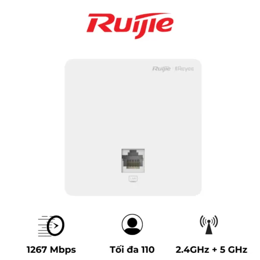 Bộ phát wifi âm tường RUIJIE RG-RAP1200(F) - AKIA