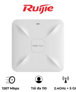 Bộ phát Wifi Ruijie RG-RAP2200(F) ốp trần