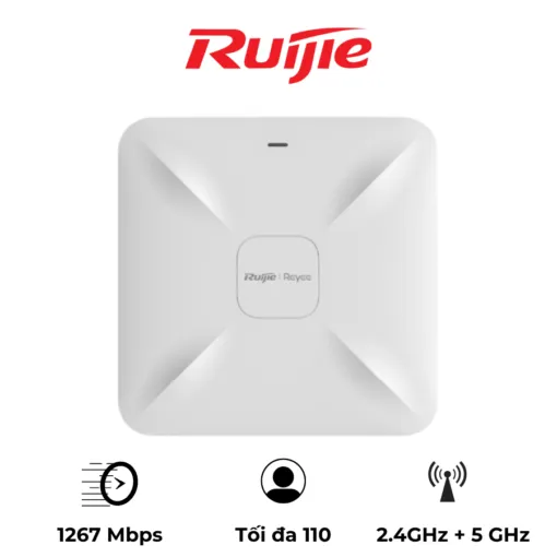 Bộ phát Wifi Ruijie RG-RAP2200(F) ốp trần