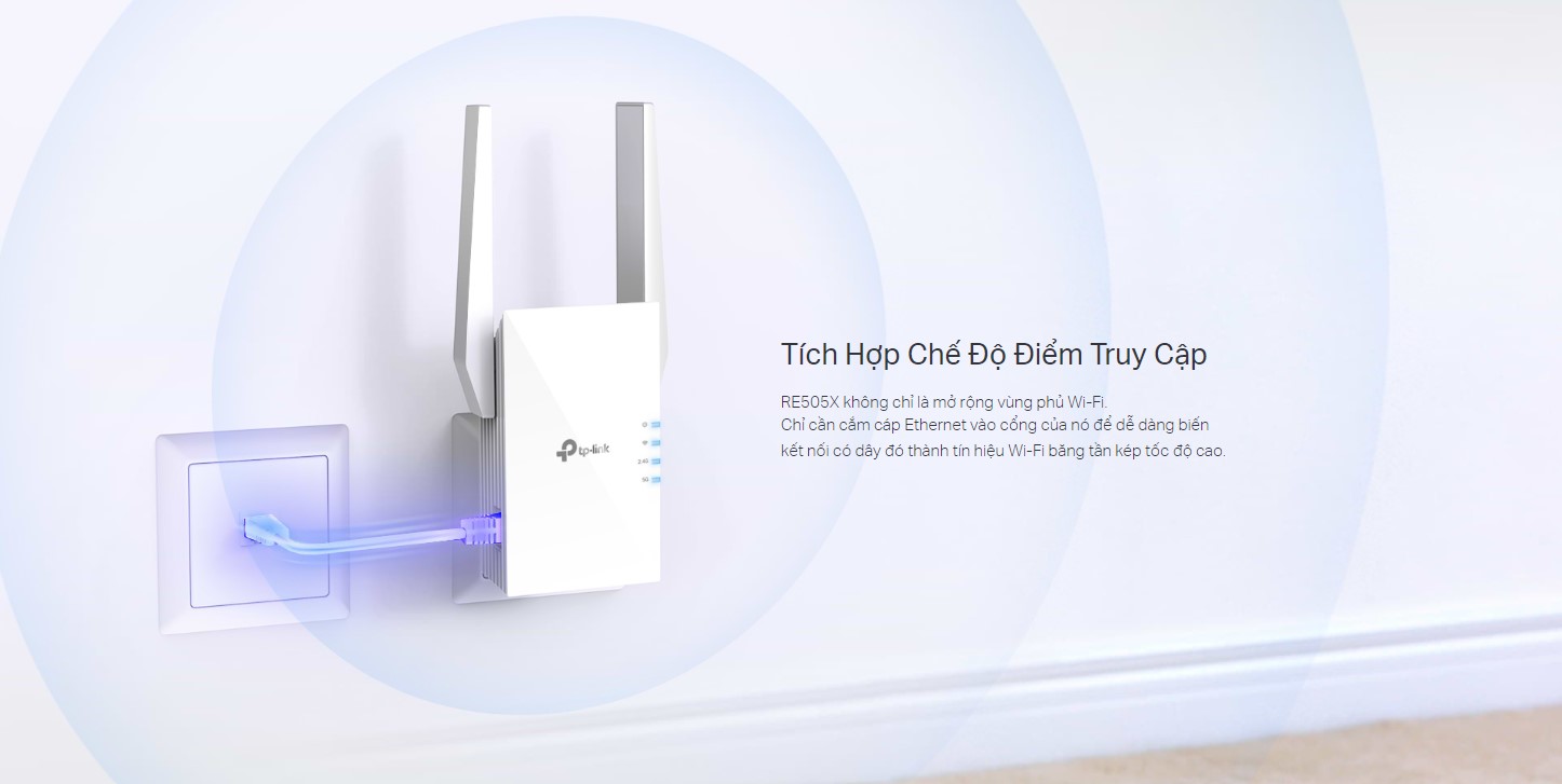 Bộ Mở Rộng Sóng Wifi 6 Tp-Link Re505X Ax1500 3 Bộ Mở Rộng Sóng Wifi 6 Tp-Link Re505X Ax1500 - Akia