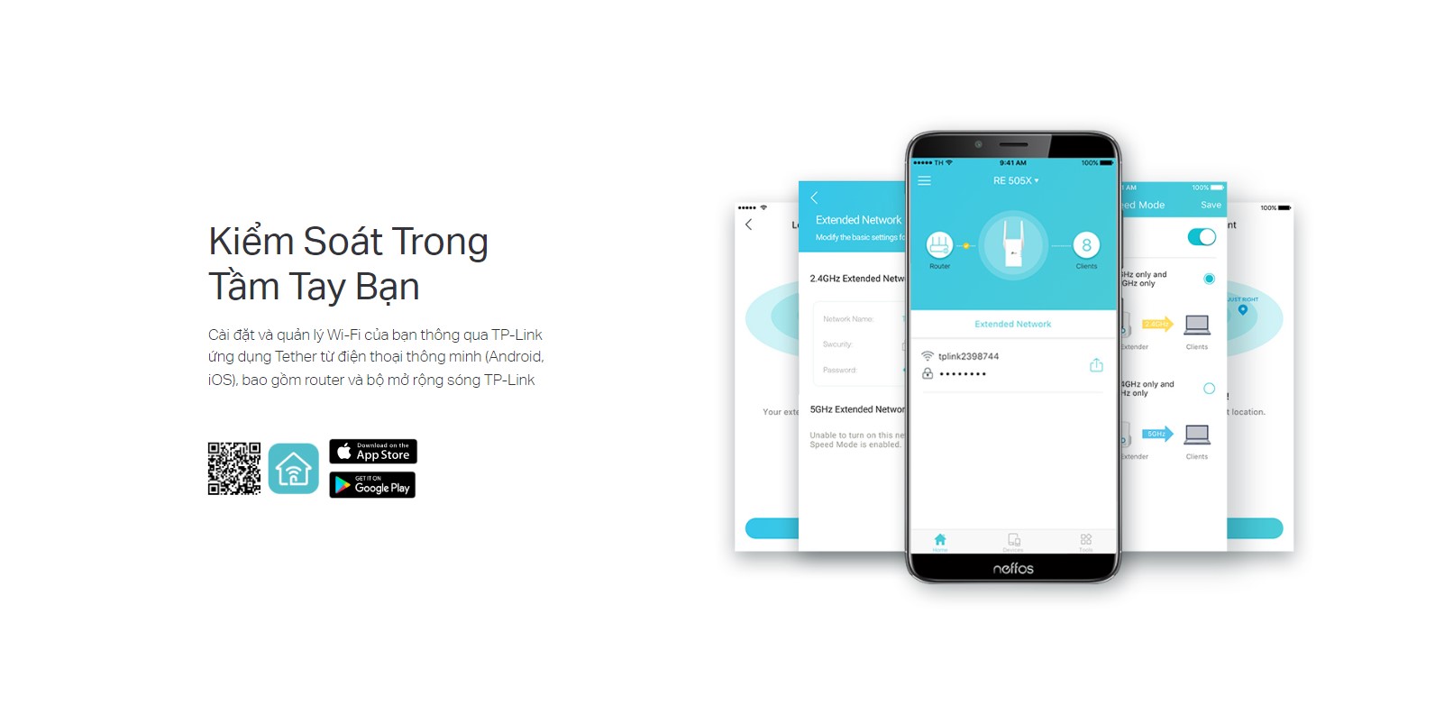 Bộ Mở Rộng Sóng Wifi 6 Tp-Link Re505X Ax1500 7 Bộ Mở Rộng Sóng Wifi 6 Tp-Link Re505X Ax1500 - Akia