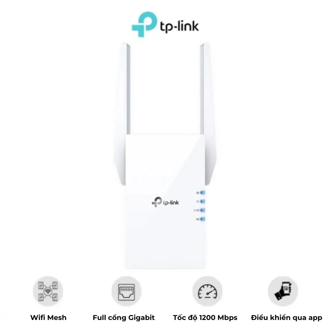 Bộ mở rộng sóng Wifi 6 TP-Link RE505X AX1500 - Akia Smart Home