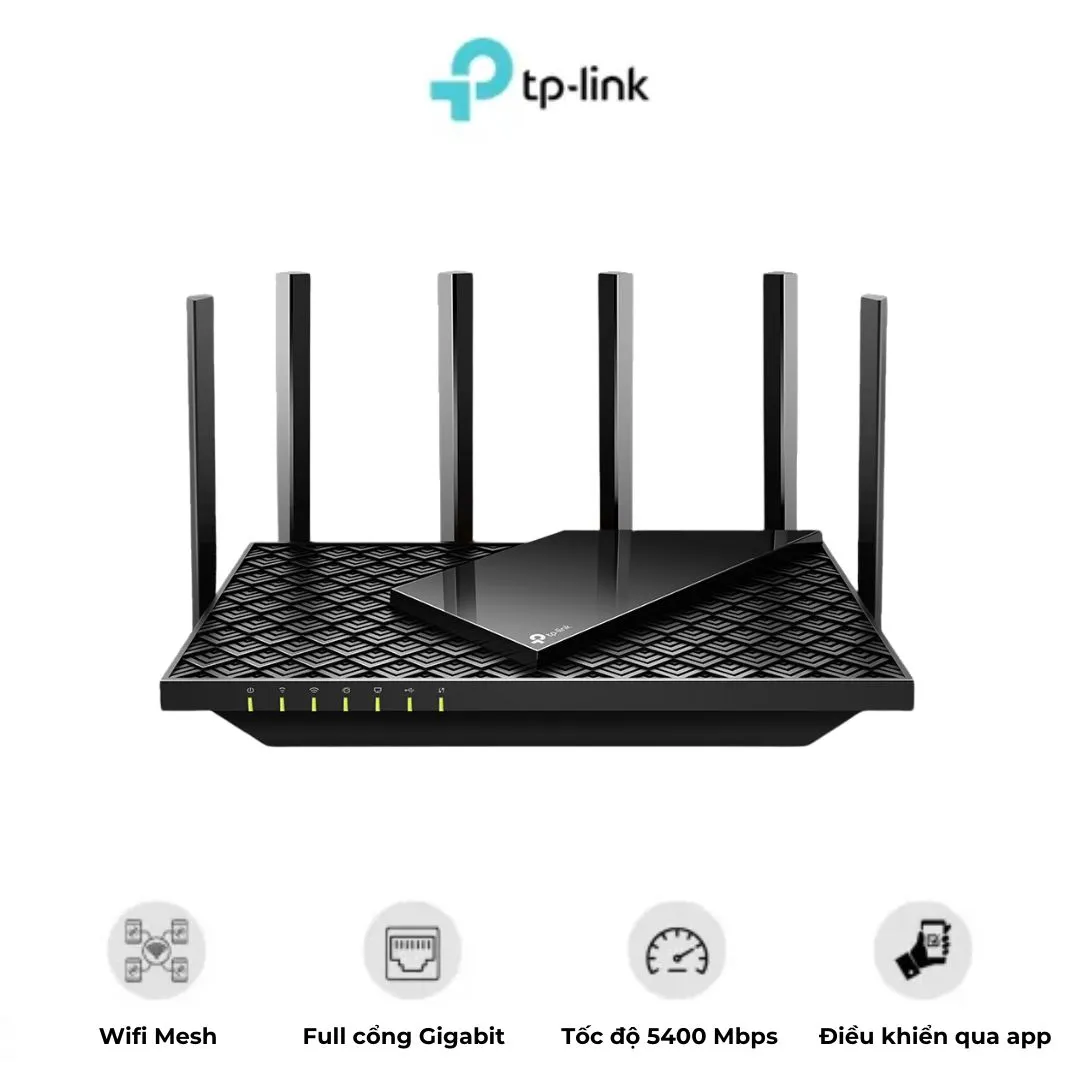 Router WiFi TP – Link Archer AX72 – Tốc độ AX5400 – Kết nối 100+ thiết bị