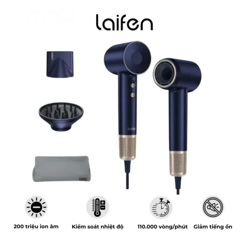 Máy sấy tóc Ion âm tốc độ cao Laifen Swift Premium