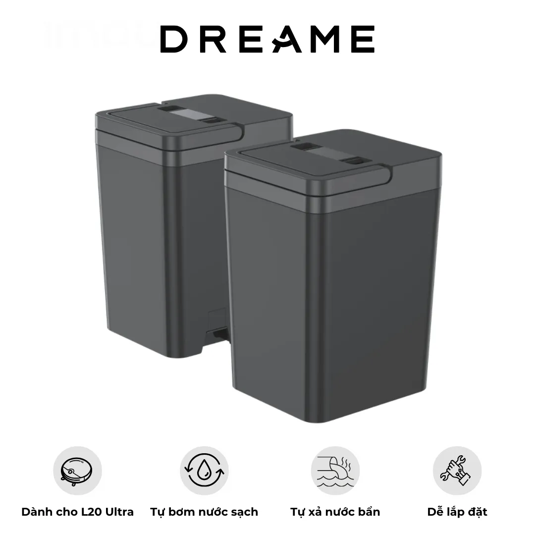 Bộ bơm xả nước tự động dành cho robot hút bụi lau nhà Dreame L20 Ultra - AKIA Smart Home