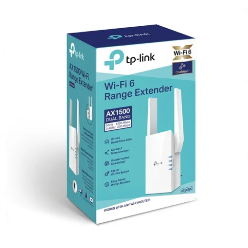 Bộ mở rộng sóng Wifi 6 TP-Link RE505X AX1500 - Akia Smart Home