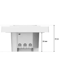 Ổ cắm âm tường thông minh Aqara Wall Outlet H2 EU - AKIA Smart Home