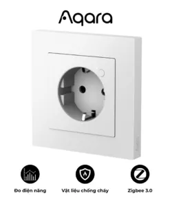 Ổ cắm âm tường thông minh Aqara Wall Outlet H2 EU - AKIA Smart Home