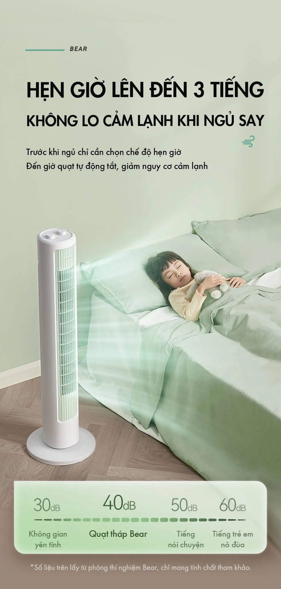 Quạt Tháp Điều Hòa Cao Cấp Bear Dfs-D40G1 10 Quạt Tháp Điều Hòa Cao Cấp Bear Dfs-D40G1 - Akia Smart Home