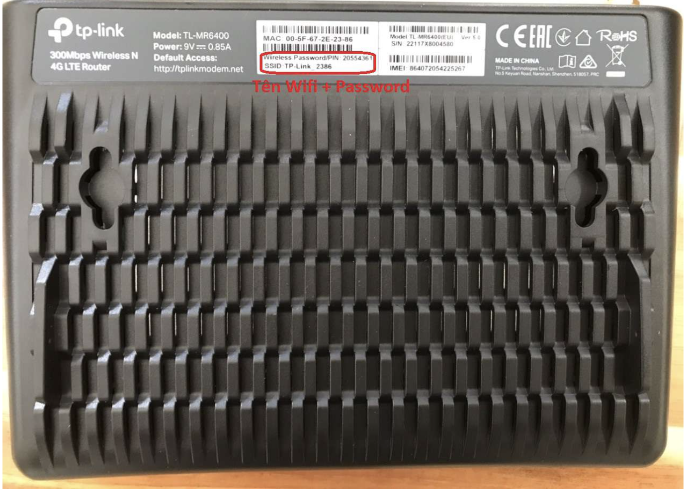 Router Wifi 4G Tp-Link Tl-Mr100 300Mbps