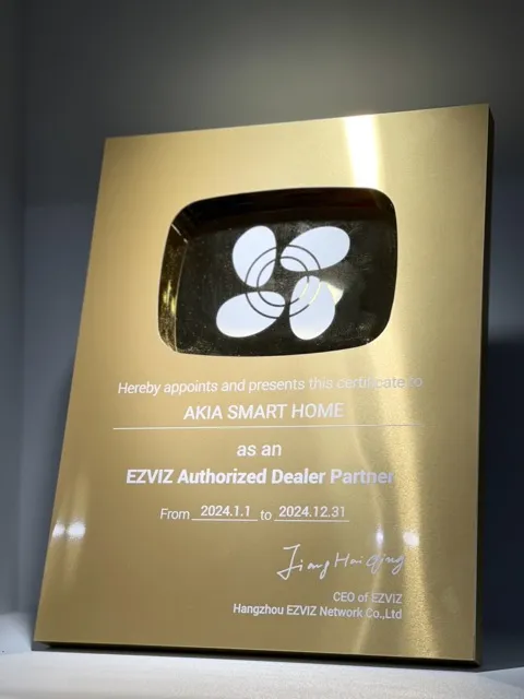 Giấy Chừng Nhận Uỷ Quyền Chính Thức Của Ezviz Cho Akia Smart Home Giấy Chừng Nhận Uỷ Quyền Chính Thức Của Ezviz Cho Akia Smart Home