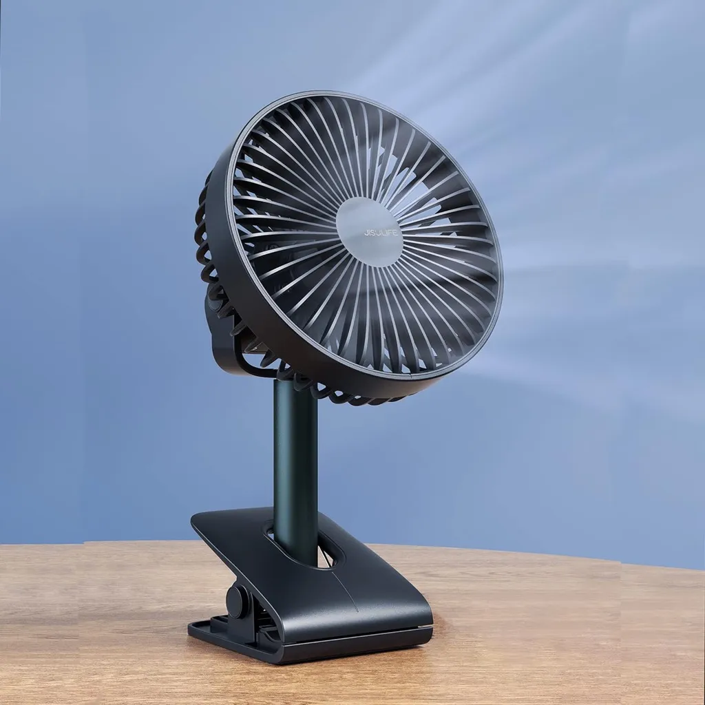 Quạt mini Jisulife F7B 3 cấp độ gió, pin 15 giờ - AKIA Smart Home