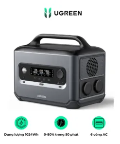 Trạm sạc dự phòng Ugreen GS1200 1200W - AKIA Smart Home