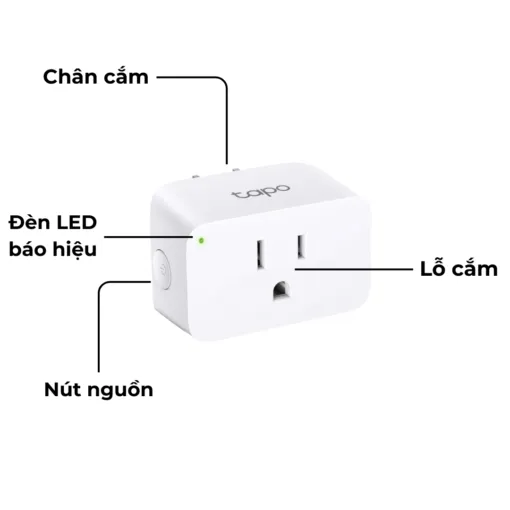 Ổ cắm điện TP – Link Tapo P105 – Wi – Fi mini – Điều khiển từ xa