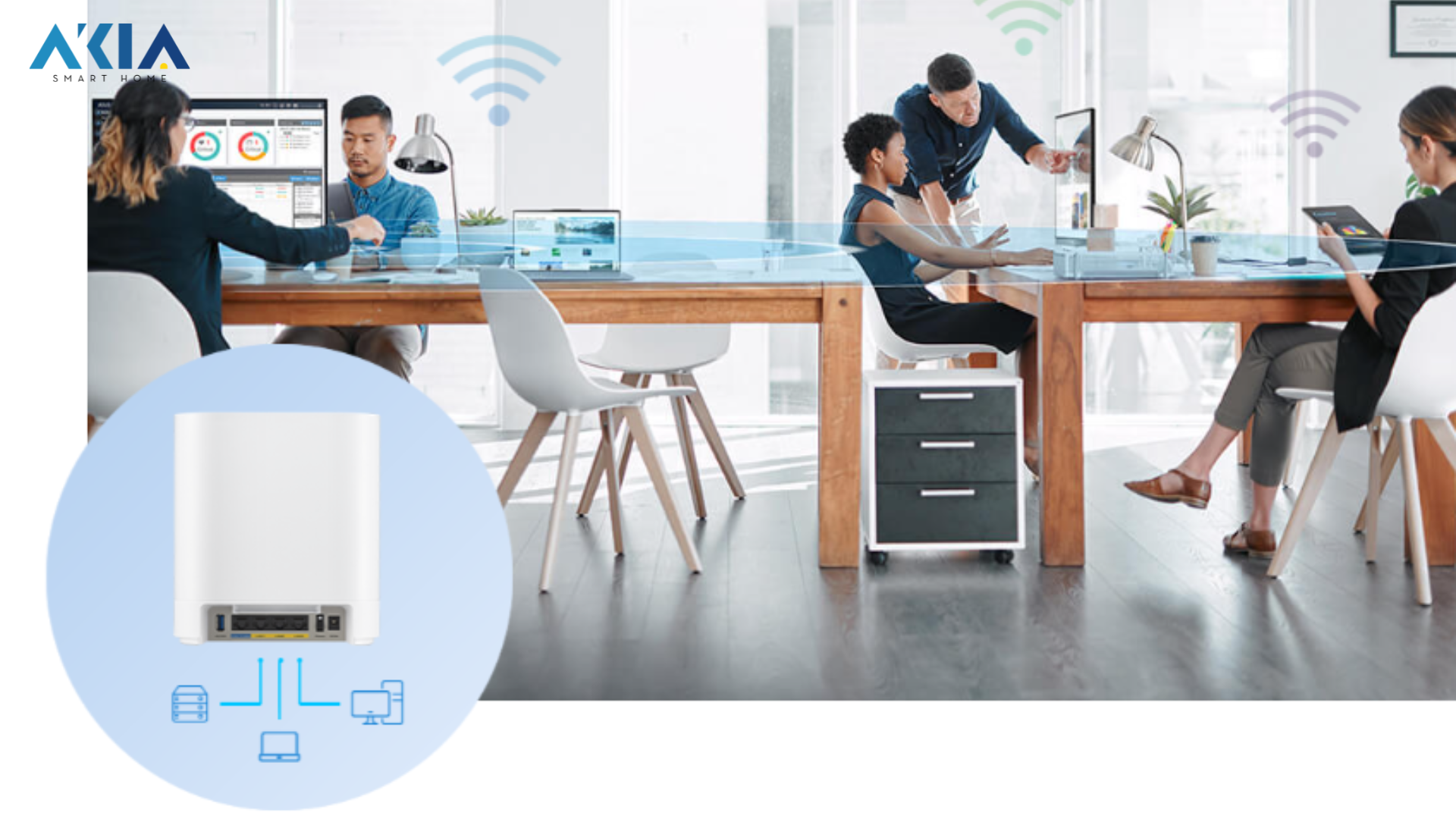 Router Wifi Mesh Asus Expertwifi Ebm68