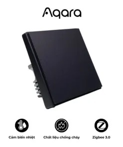 Công tắc thông minh âm tường Aqara D1 - Màu xám