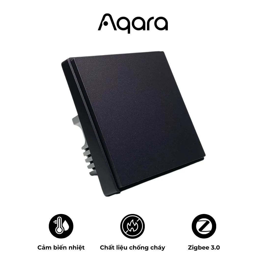 Công tắc thông minh âm tường Aqara D1 - Màu xám