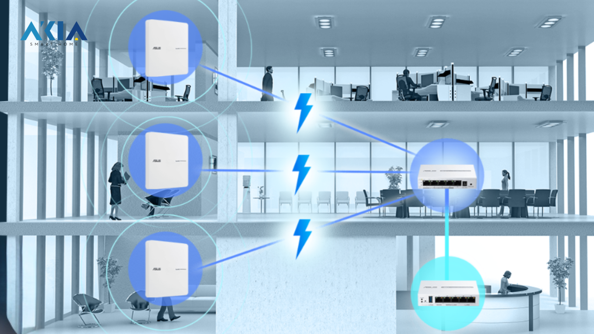Router Wifi Mesh Asus Expertwifi Eba63