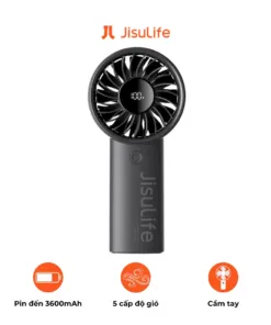 Quạt mini JisuLife Life4 cầm tay nhỏ gọn - AKIA Smart Home