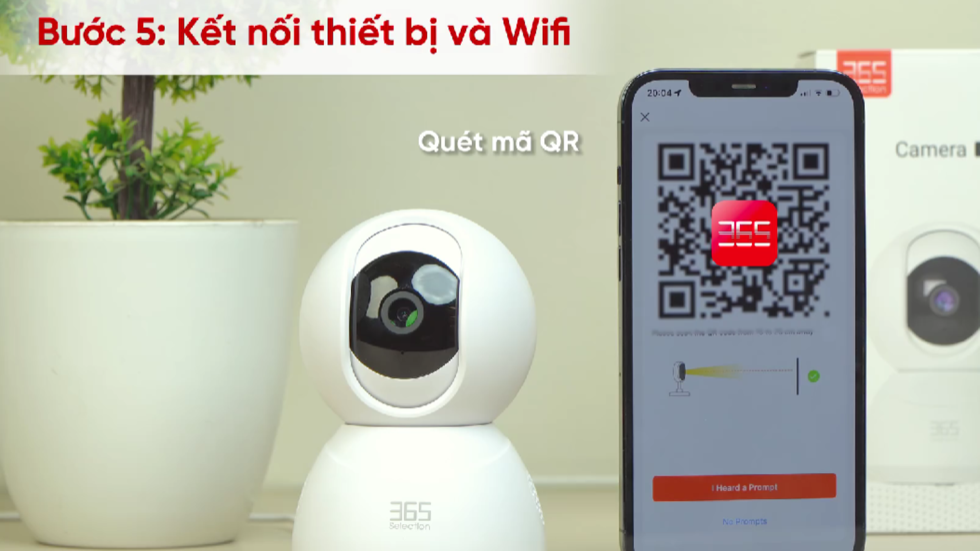 Camera Wifi Trong Nhà Thông Minh Selection C1