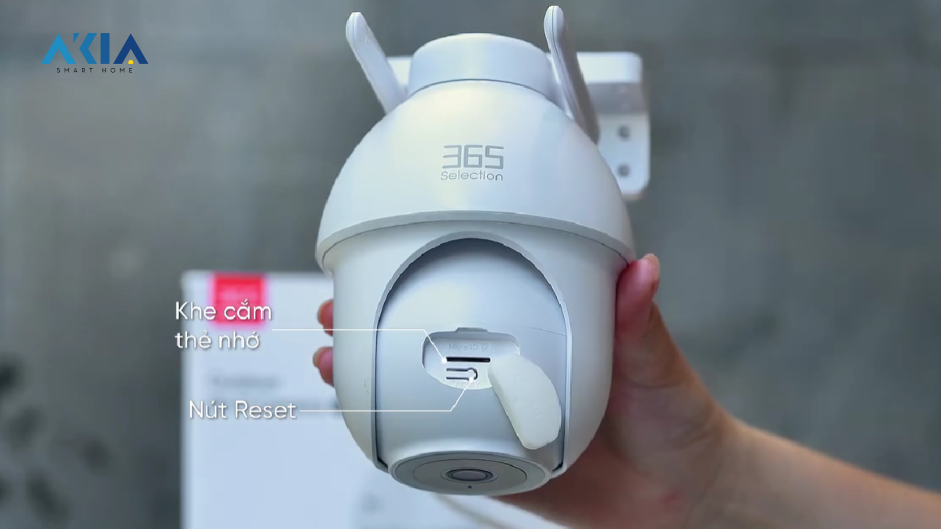 Camera Wifi Ngoài Trời Thông Minh 365 Selection Oc2