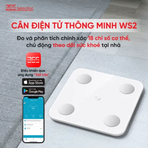 Cân điện tử thông minh 365 Selection WS2