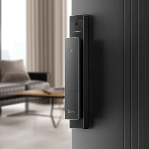 Khóa cửa thông minh Ezviz DL50FVS – Nhận diện khuôn mặt 3D – Camera an ninh tích hợp