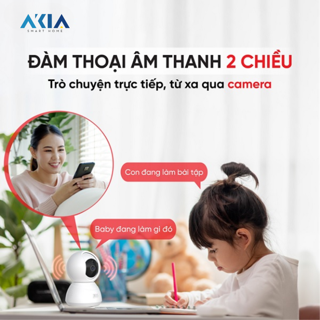 Camera Wifi Trong Nhà Thông Minh Selection C1