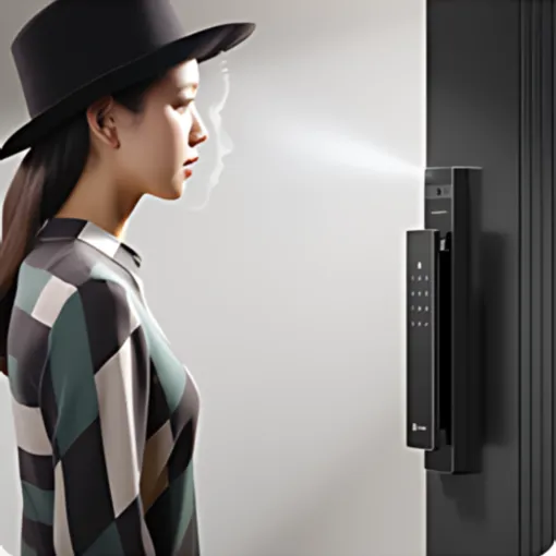 Khóa cửa thông minh Ezviz DL50FVS – Nhận diện khuôn mặt 3D – Camera an ninh tích hợp