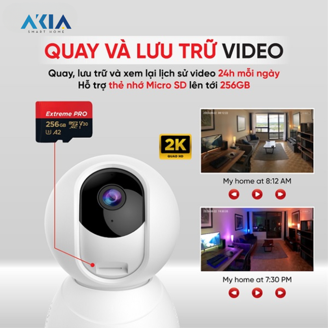 Camera Wifi Trong Nhà Thông Minh Selection C1