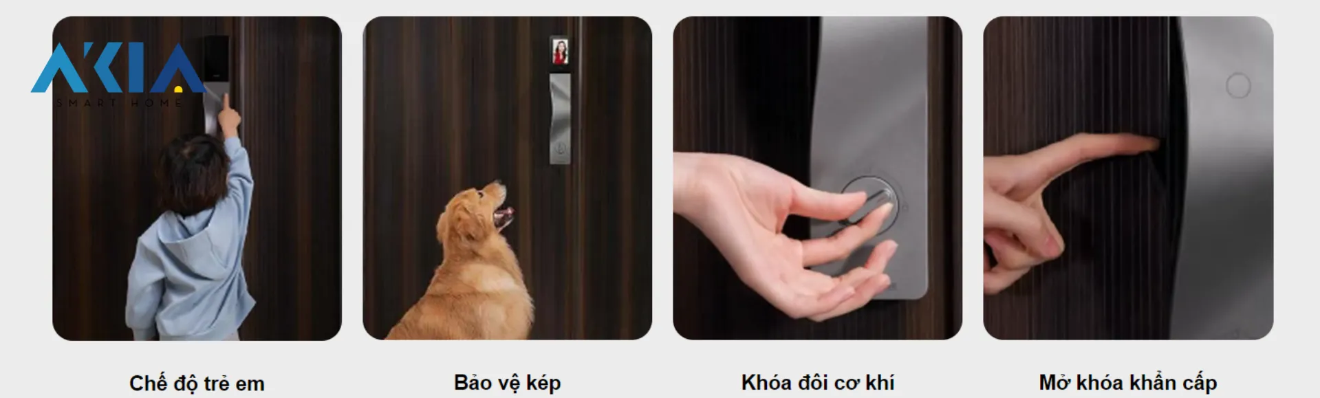 Khóa Cửa Nhận Diện Khuôn Mặt Thông Minh Lockin V5 Max 19 Khóa Cửa Thông Minh Lockin V5 Max